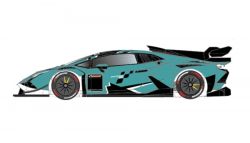 Scaleauto 1/32, LBH Evo-2, Cup Kit Blue, SC-6427F