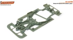 Scaleauto 1/32, M-Hybrid, Chassis medium/grau, SC-6677A