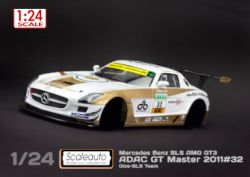 Scaleauto 1/24, Karosserie SLS GT3, Nr.32, lackiert