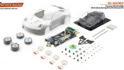 Scaleauto 1/24, 991 RSR, White-Kit 'Competition-RC2'