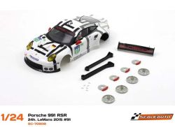 Scaleauto 1/24, Karosserie Porsche 991 GT3 RSR, Nr.91