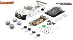 Scaleauto 1/24, M6 GT3, Nr.96, White-Kit mit Decals, 7106RC3
