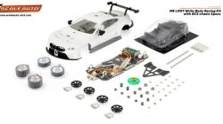 Scaleauto 1/24, M8 GT3, Nr.25, White-Kit mit Decals, 7108RC3