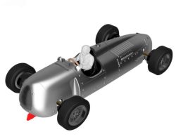 Scaleauto 1/24, AU Typ C, Bausatz 'White Kit', SC-7140