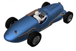 Scaleauto 1/24, T26SS, Bausatz 'White Kit', SC-7150