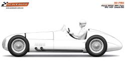 Scaleauto 1/24, ERA e.Type GP2 1939, 'White Kit', SC-7156
