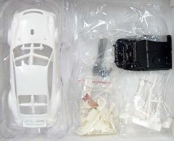 Scaleauto 1/24, Karosserie Porsche 911 (997) GT3 RSR, weiß