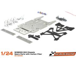 Scaleauto 1/24, Bausatz Metallchassis SC-8003 GT3