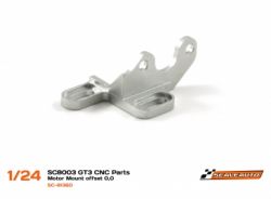 Scaleauto 1/24, Alu-Motorhalter 13d (Offset 0.0), 1 Stk.
