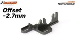 Scaleauto, Motorhalter 13d (Offset -2,7mm), SC-8136F