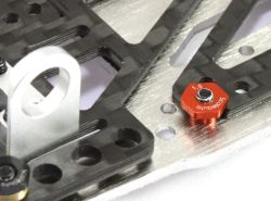 Scaleauto 1/24, T-Hülsen M2 (Höhe: 1.5mm), 4 Stk., SC-8170G