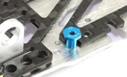 Scaleauto 1/24, T-Hülsen M2 (Höhe: 3.5mm), 4 Stk., SC-8170H