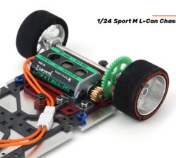 Scaleauto 1/24, Metallchassis Sport-M 'Long Can', SC-8200B3