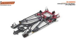Scaleauto 1/24, Metallchassis Sport-XL 'Long Can', SC-8200C6