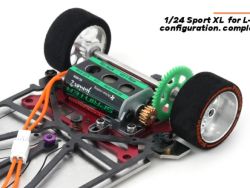 Scaleauto 1/24, Metallchassis Sport-XL 'Long Can', SC-8200C7