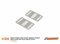 Scaleauto, Achstrgerdistanzen 0,1mm, fr Chassis 'Sport'