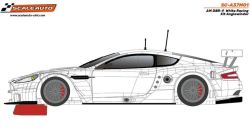 Scaleauto 1/32, AM DBR-9, Bausatz White Kit, SC-A37M01