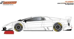 Scaleauto 1/32, LMB Murcielago, Bausatz White Kit, SC-A38M01