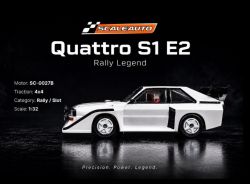 Scaleauto 1/32, A. Quattro S1 E2, Bausatz, SC-A66M01