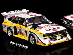 Scaleauto 1/32, A. Quattro S1 E2, Nr.2, 1986, SC-A66M02