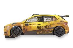 SCX 1/32, Skoda Fabia Rally2, Nr.1, 'Mud Effect', U10565