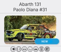 SCX 1/32, Fiat Abarth 131, Paolo Diana, U10612