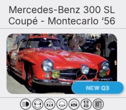 SCX 1/32, Mercedes-Benz 300 SL Coupé, Montecarlo '56, U10649