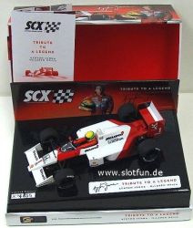 SCX 1/32,  McLaren MP4/6, Tribute to Ayrton Senna