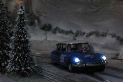 SCX 1/32, Citroen DS21, Rallye Monte Carlo 1966