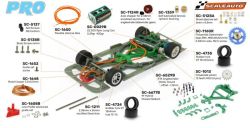 Scaleauto 1/32, M-Hybrid GTP, Bausatz 'White Kit', SC-6330