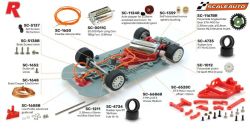 Scaleauto 1/32, LMBH Evo-2 Supertrofeo, Red, SC-6427E