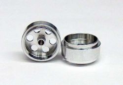 Slotdevil 1/32, Alu-Felge 16,9 x 8,5mm, 2 Stk.