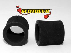 Slotdevil, Moosgummi-Reifen 15.6mm(innen) 21.5x22mm, 2 Stk.