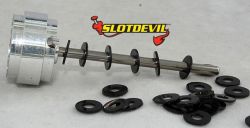 Slotdevil, Achsdistanzen (0,5mm) fr Achsen 2,38mm, 30 Stk.