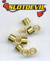 Slotdevil, Achsdistanz 3mm, fr 3mm, Messing, 10 Stk.