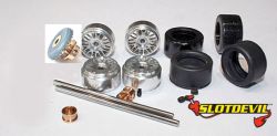 Slotdevil, Tuningkit C32, für Carrera 1/32 (V.+ H-Achse)