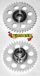 Slotdevil, Spurzahnrad 38z, (19.9mm), wei, 1 Stk.