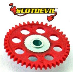 Slotdevil, Spurzahnrad 42z, (21.9mm), rosa, 1 Stk.