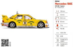 Slot.it 1/32, Mercedes 190E, Nr.3, Kyalami 1991