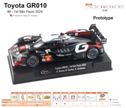 Slot.it 1/32, Toyota GR010, Nr.8, Sao Paulo 2024, CA63A