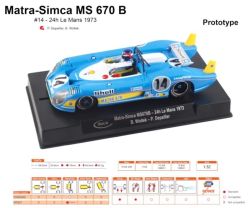 Slot.it 1/32, Matra MS670B, Nr.14, Le Mans 1973, CA67A