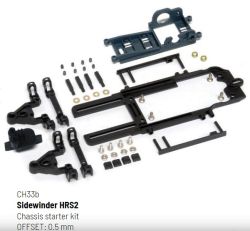 Slot.it 1/32, Chassis HRS-2, Sidewinder-Antrieb, CH33b