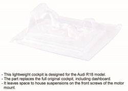 Slot.it, Audi R18, Leichtbau-Cockpit, CS24LX