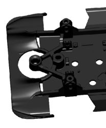 Slot.it, Audi R18, Chassis Competition 3D, CS24T2603D