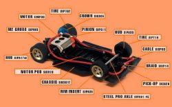 Slot.it 1/32, Ferrari 312PB Nr.85 (Bausatz)