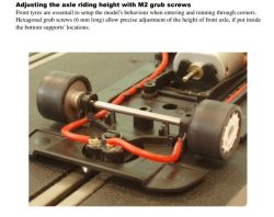 Slot.it, M2 x 6mm, Madenschrauben (V-Achsfixierung), 10 Stk.