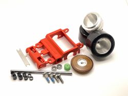Slotinvasion/Sigma, Hinterachs-Kit (rot) fr Carrera D124,