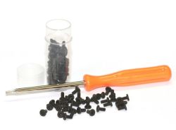 Sloting, M2 x 6mm, Flachkopf-Schrauben für T6, 80 Stk.