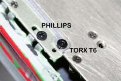 Sloting, M2 x 6mm, Flachkopf-Schrauben für T6, 80 Stk.