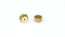 SRP, Motorritzel Messing, 11z, (6.5mm, fr 1.5mm), 2 Stk